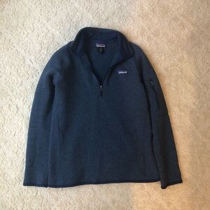 Patagonia Navy Zip-Up